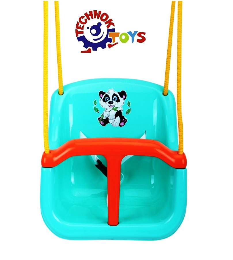 Люлка с повдигаща се предна част, синя, 35х26х16см