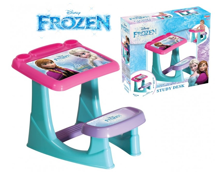 Детски чин-бюро със седалка 2в1, 70х55х56см, FROZEN, Замръзналото кралство, DEDE