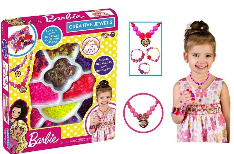 Комплект Мъниста и висулки за Бижута, Барби, BARBIE, DEDE