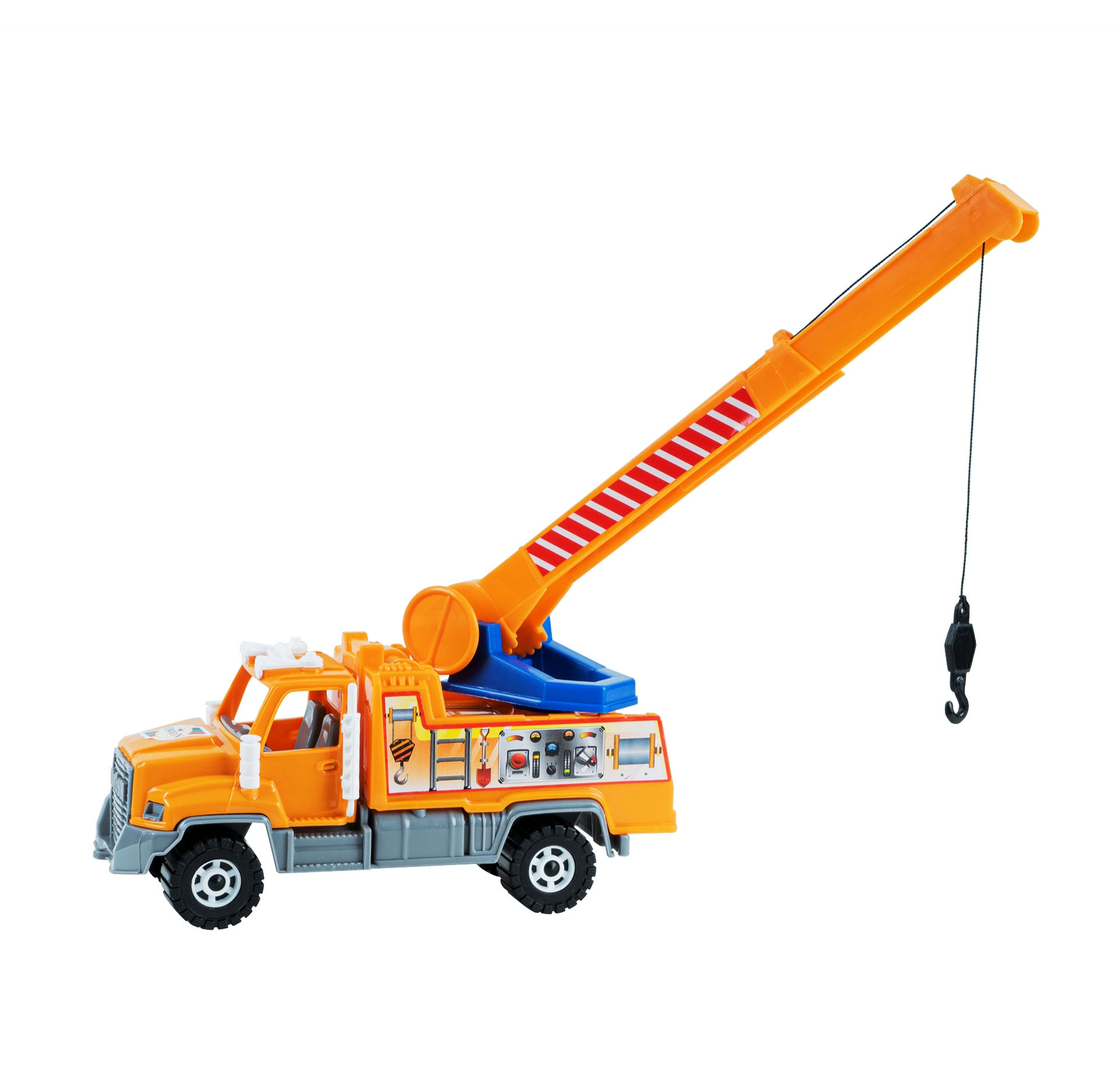 Автокран с кука и движеща се стрела 23х0,90х15см, ORION, Украйна