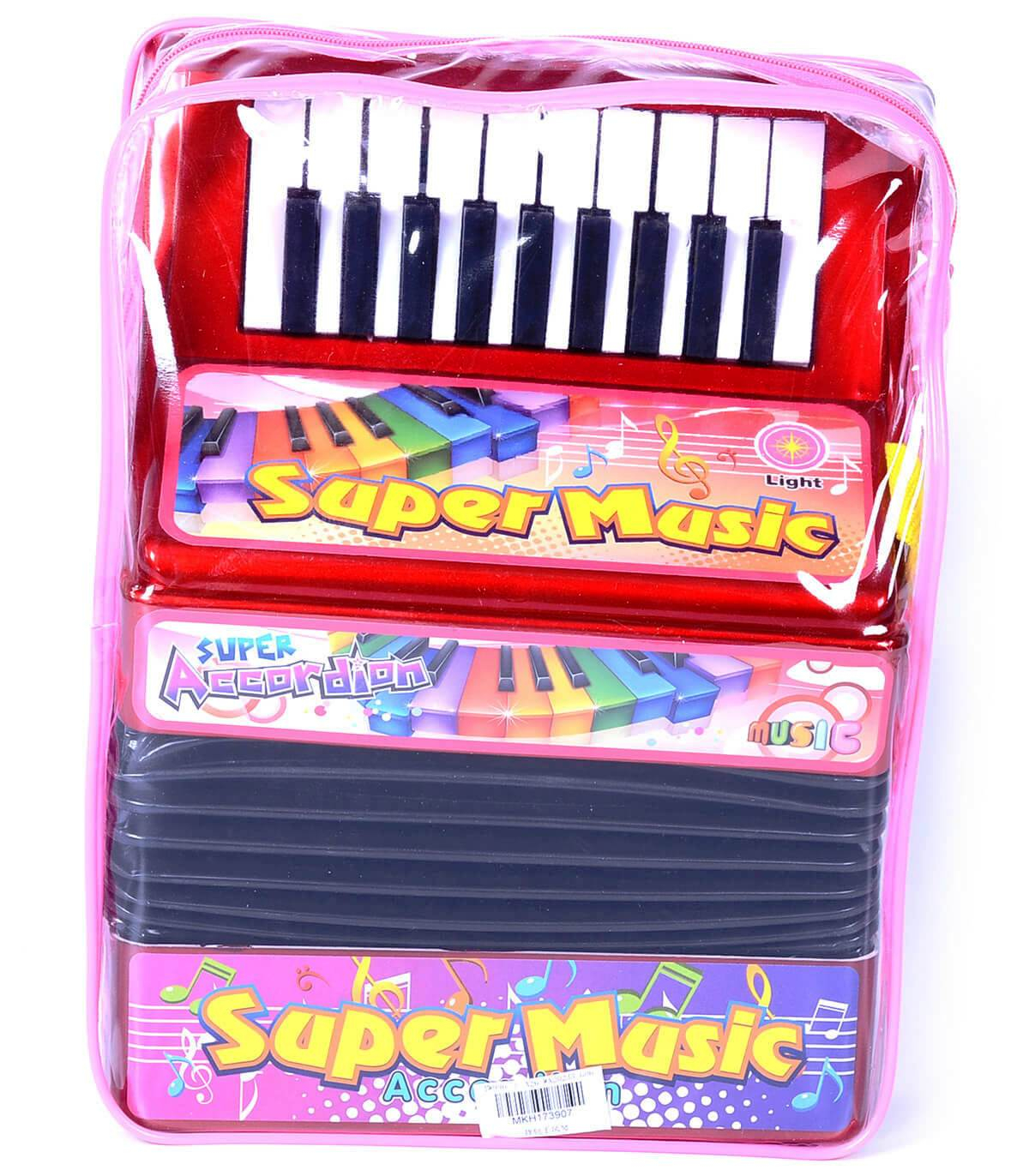 Акордеон в раница на батерии 2 режима на работа / като пиано /