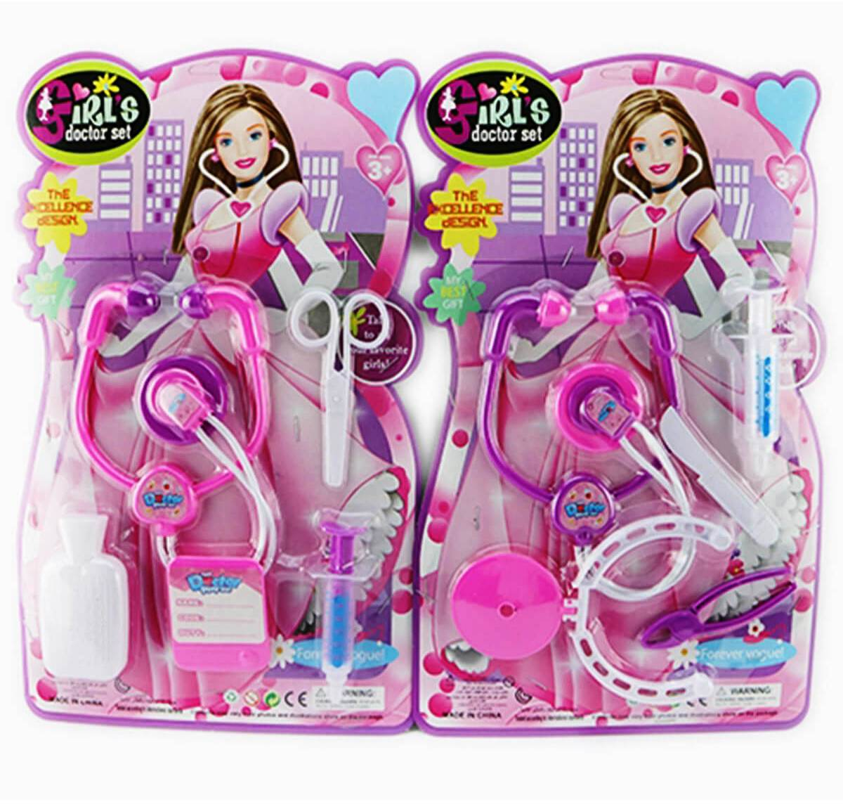 Докторски комплект - спринцовка, слушалка и аксесоари