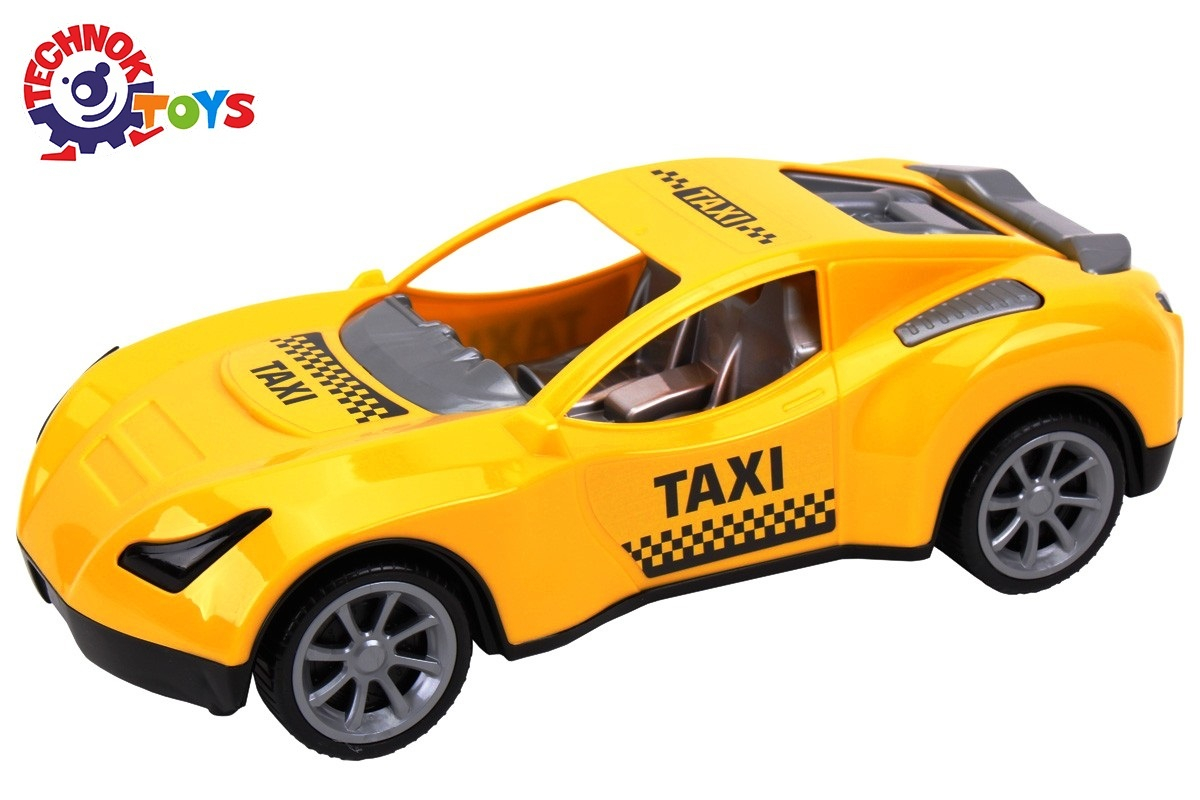 Голям таксиметров автомобил, TAXI, 38х17х12см, TECHNOK, Украйна