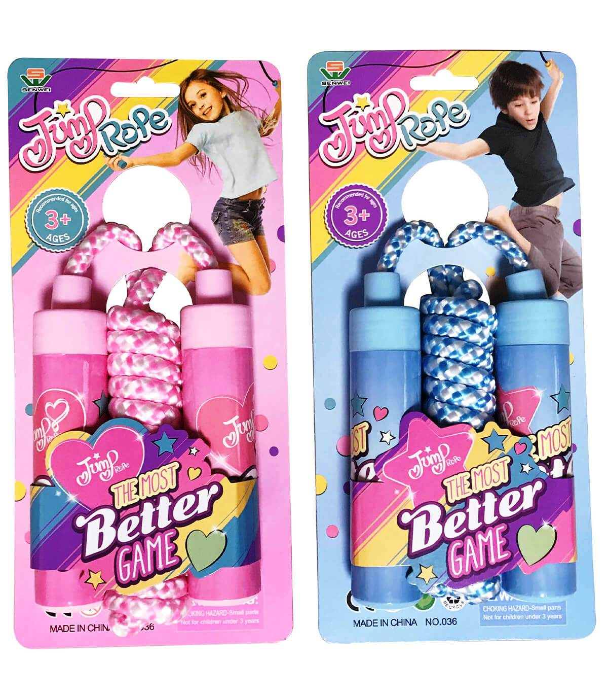 Въже за скачане с PVC дръжки