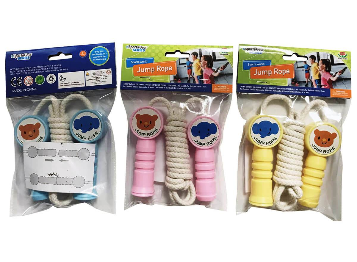 Въже за скачане с животинки