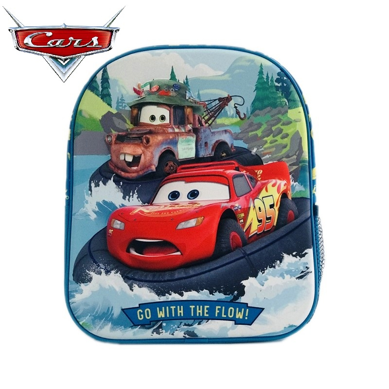 3D раница за детска градина Колите, CARS GO with the flow