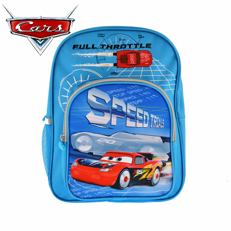 Раница за детска градина с голям и малък джоб, Колите, CARS Speed Trials
