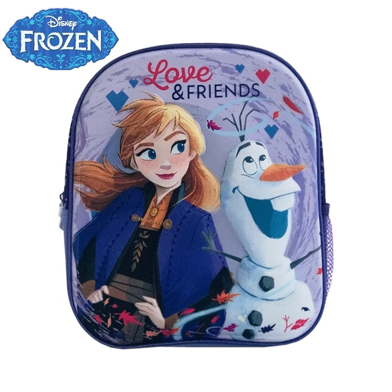 3D раница за детска градина Замръзналото кралство Елза и Олъф, FROZEN Elsa, Olaf