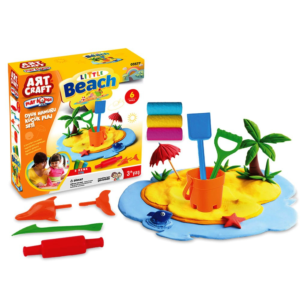 Комплект направи си плаж с 7бр. инструменти, 3х50 гр., DEDE