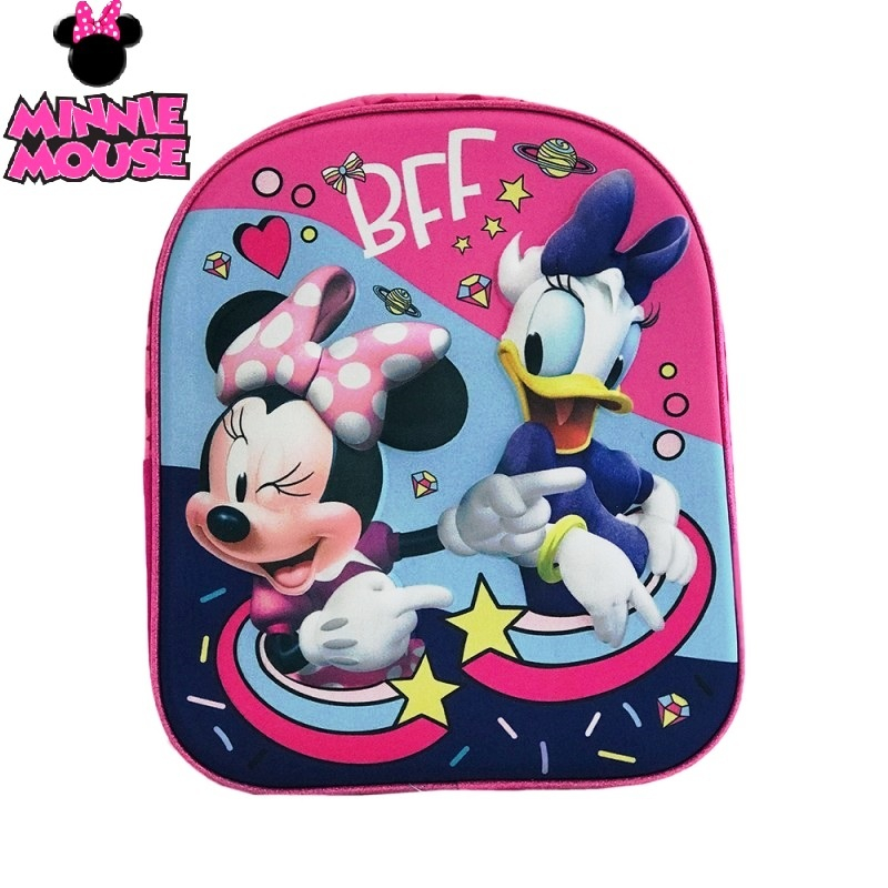 3D раница за детска градина Мини Маус, Minnie Mouse BFF