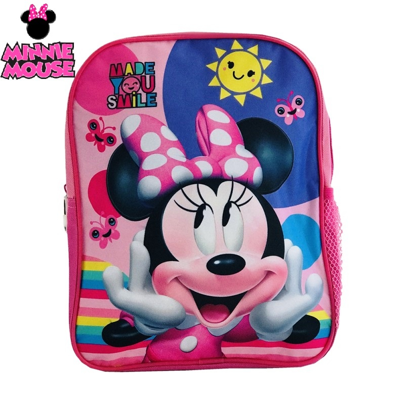Раница за детска градина с 1 голямо отделение Мини Маус , Minnie Mouse Made you SMILE
