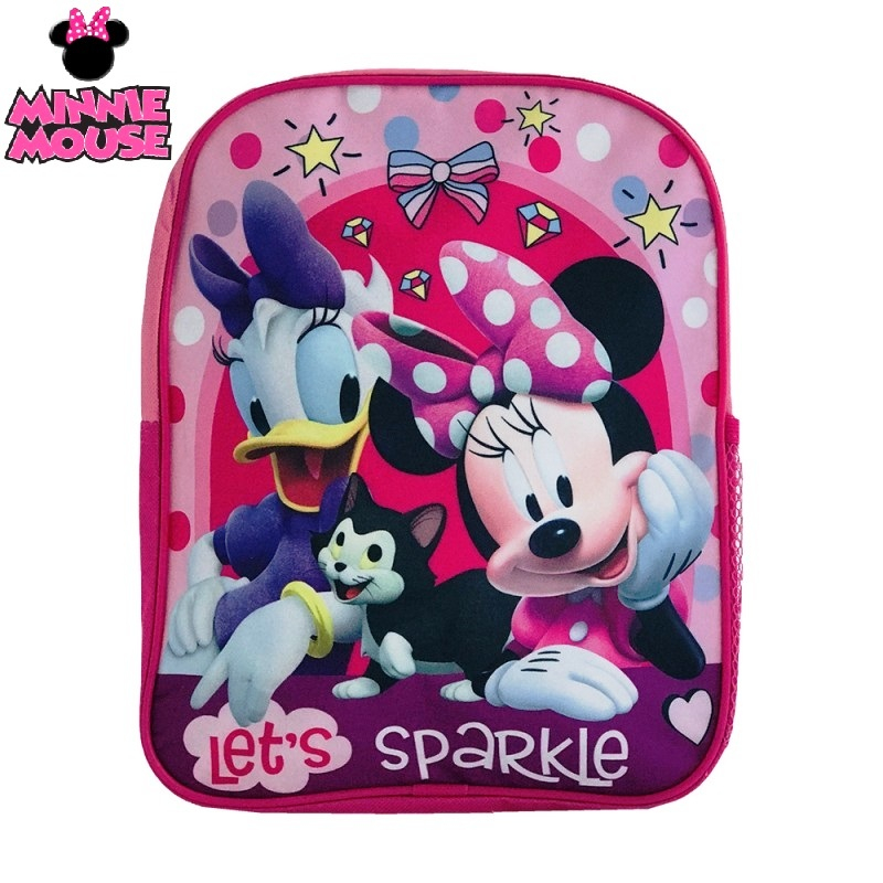 Раница за детска градина с 1 голямо отделение Мини Маус , Minnie Mouse Let's SPARKLE