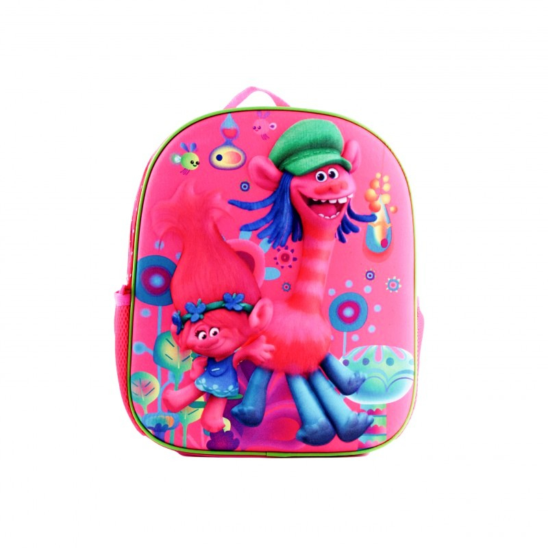 3D раница за детска градина Тролчета, TROLLS
