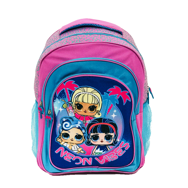 Ученическа раница с 3 отделения Лол, LOL