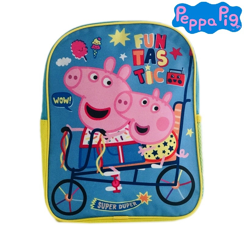 Раница за детска градина с 1 голямо отделение Пепа Пиг, Peppa Pig FUNTASTIC