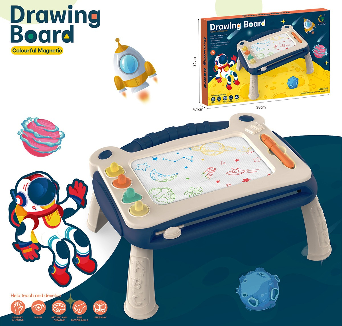 Магическа маса с печати, дъска с крачета