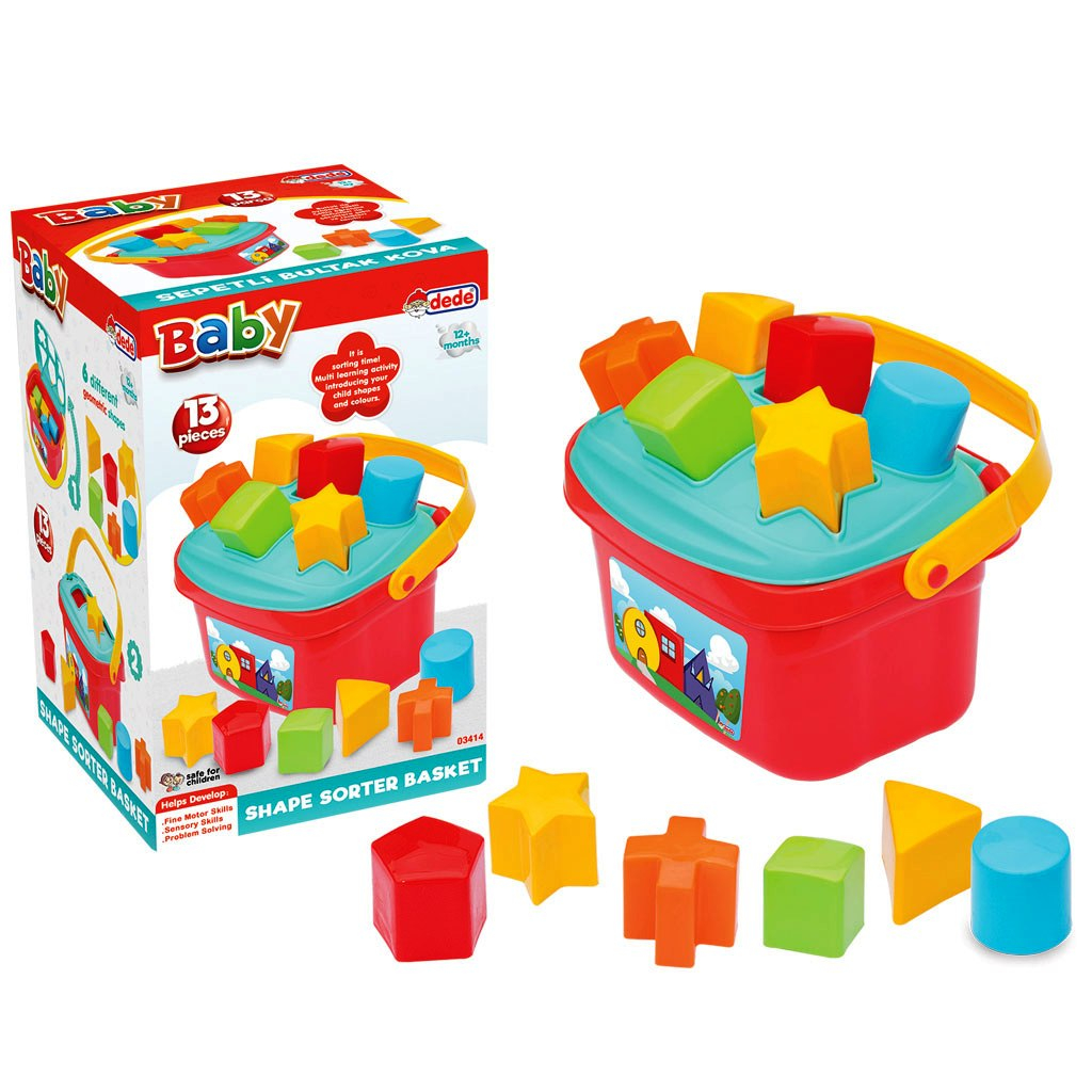 Комплект кошница за сортиране с 13 части, 15х15х24см, DEDE