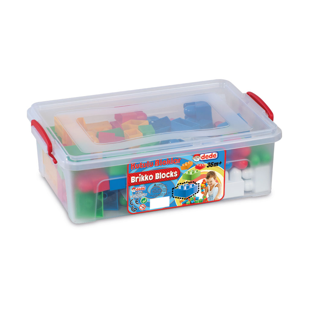 Конструктор в кутия, 72 части, DEDE