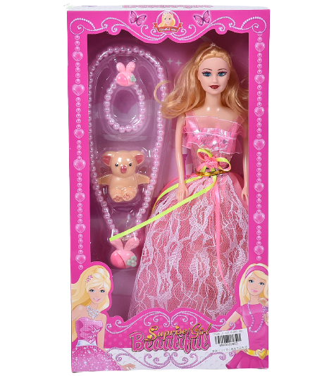 Кукла с бижута и коала