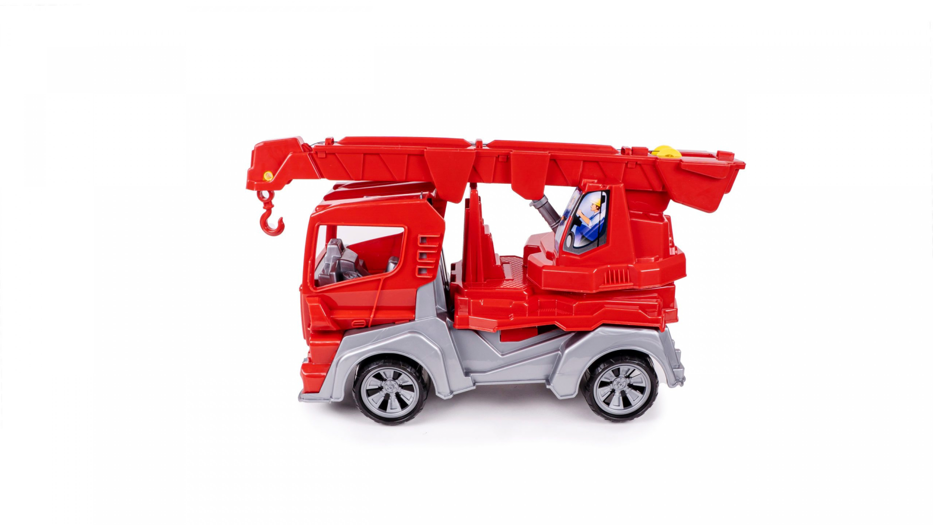 Автокран с двустранно отключване и с двойноразгъваемо рамо, 2 цвята, 53х20х29см, ORION, Украйна