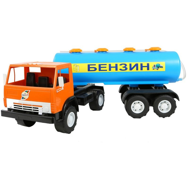 ГОЛЯМA цистерна KAMAZ, камион бензиновоз КАМАЗ, 64х20х22см, ORION, Украйна