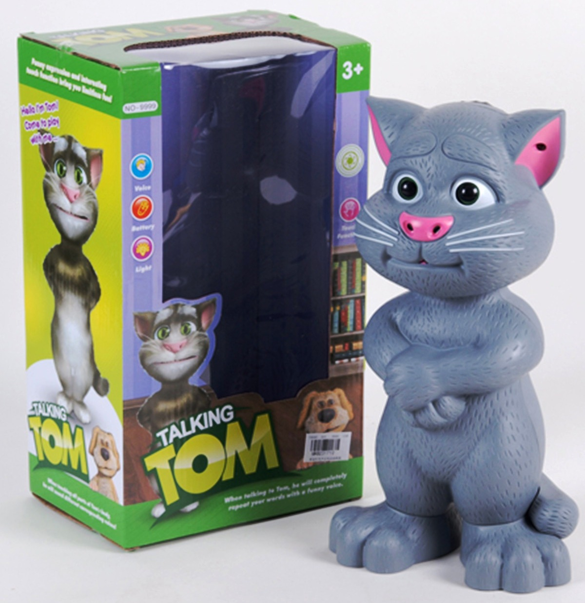 ГОЛЯМА Интерактивна Говореща Котка My Talking TOM