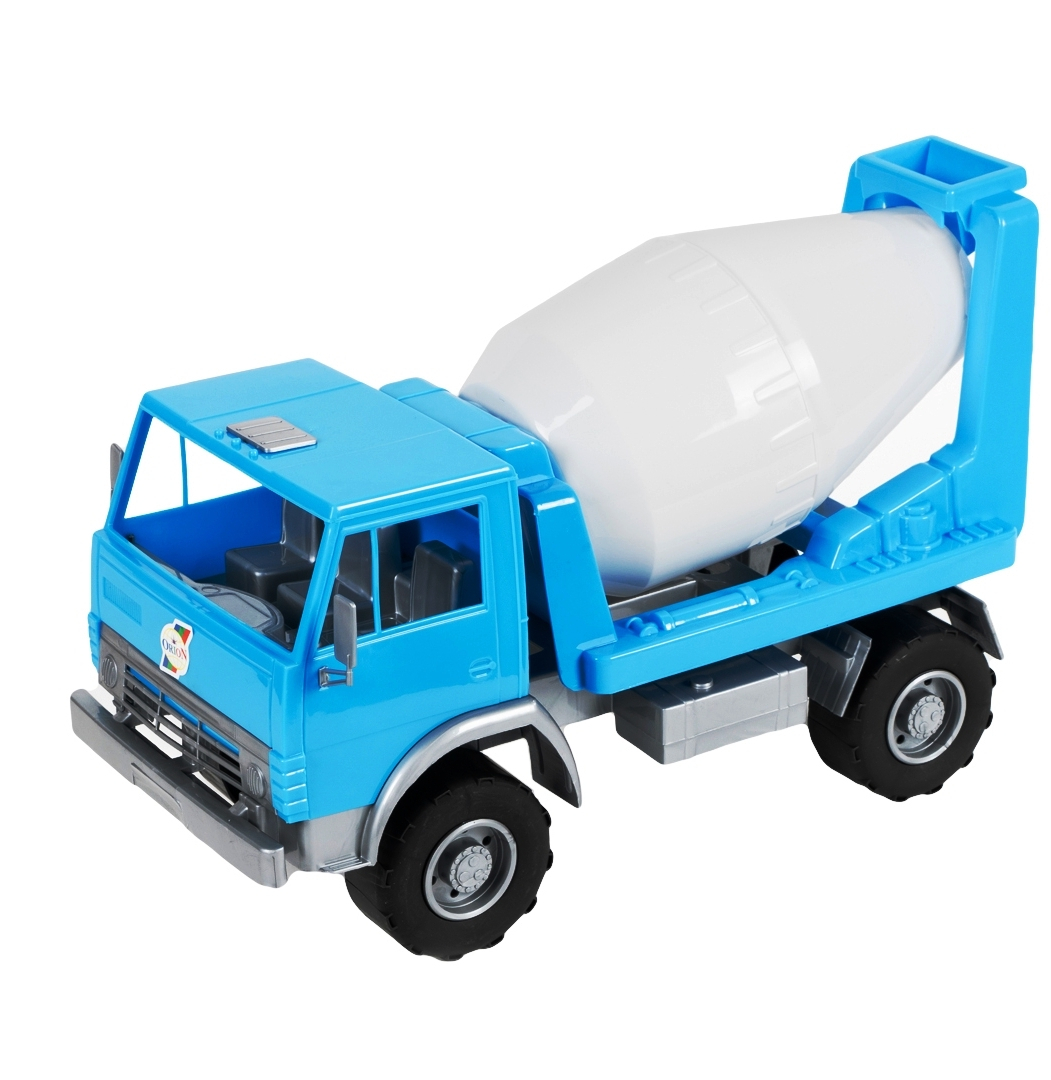 ГОЛЯМ Бетоновоз KAMAZ, камион КАМАЗ, 2 цвята, 37х20х23см, ORION, Украйна