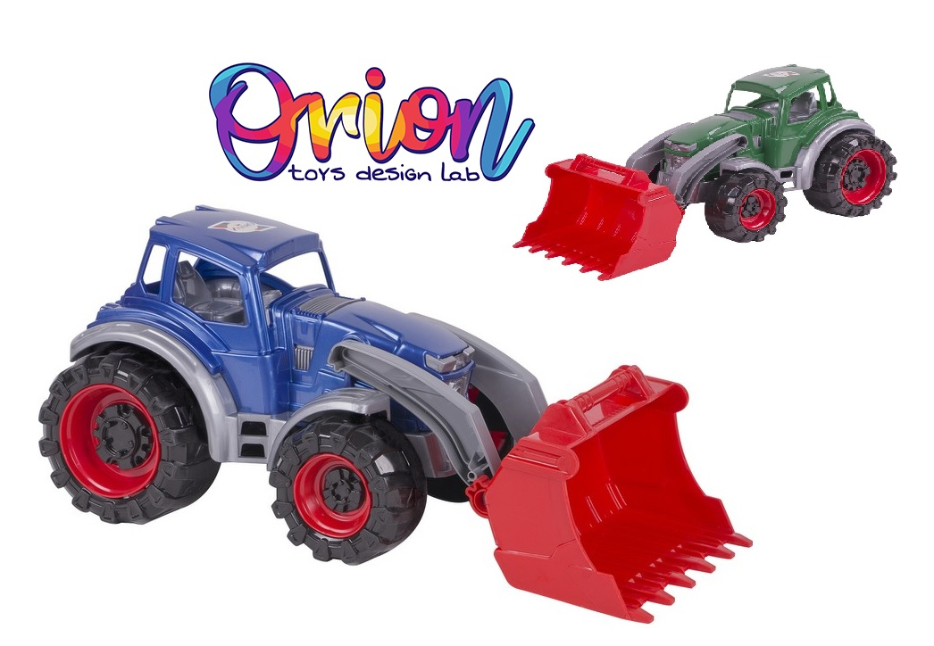 Трактор товарач, 37х18х17см, два цвята, ORION, Украйна