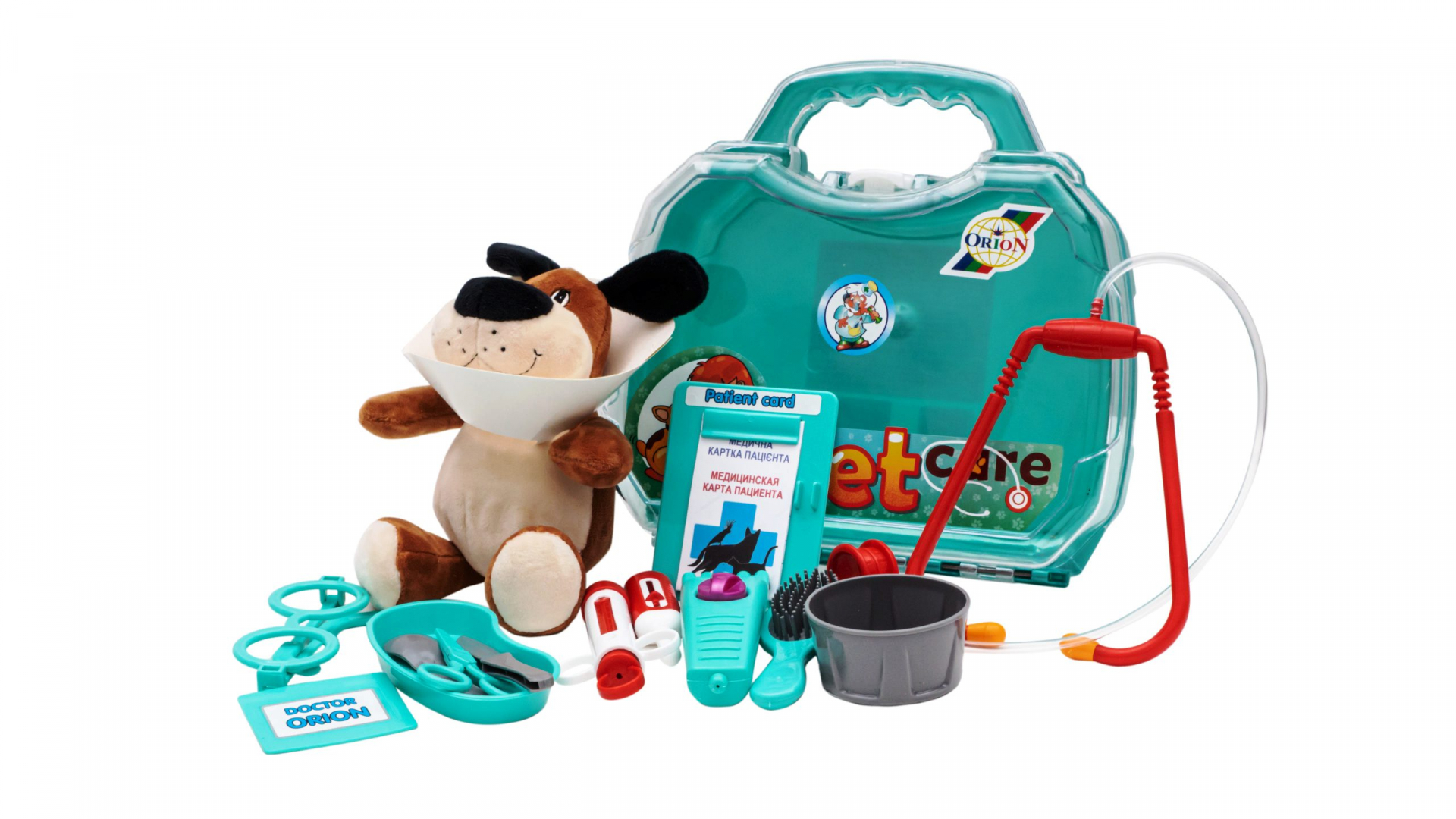 ГОЛЯМ куфар ветеринарен доктор с домашен любемец куче, 27х0.95х26см, ORION, Украйна