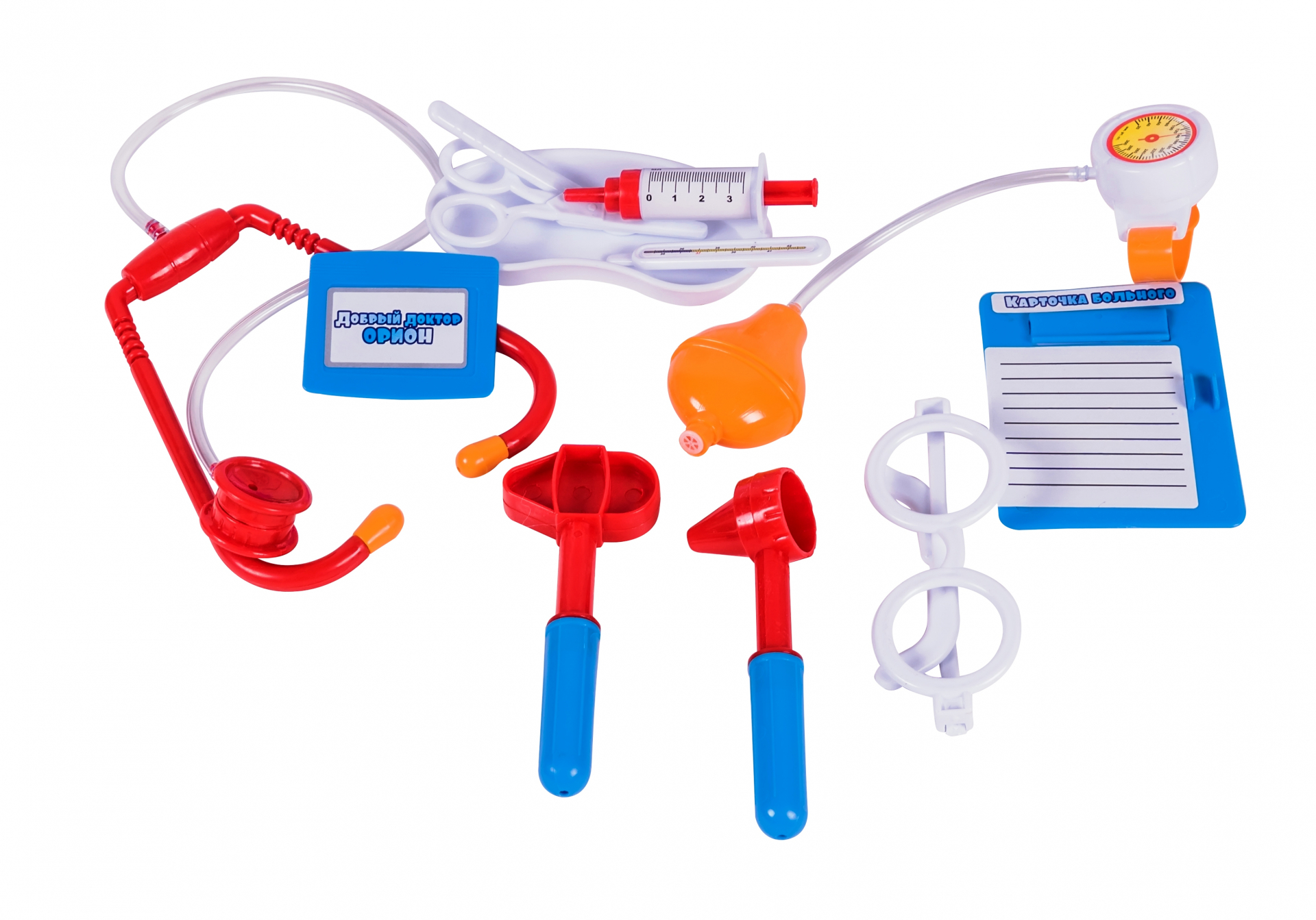 Докторски комплект ,, Добрият доктор,, в плик, 24х16х5см, ORION, Украйна