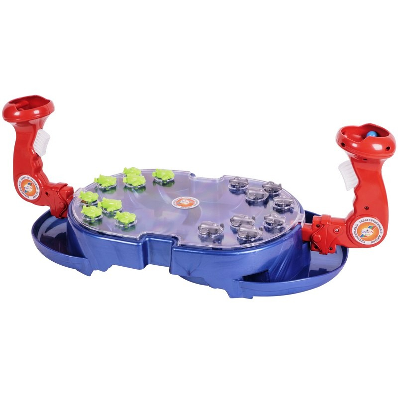 Игра със стрелба по мишени ВЪЗДУШНА БИТКА с топчета и подвижни джойстици, 51х40х31см, ORION, Украйна