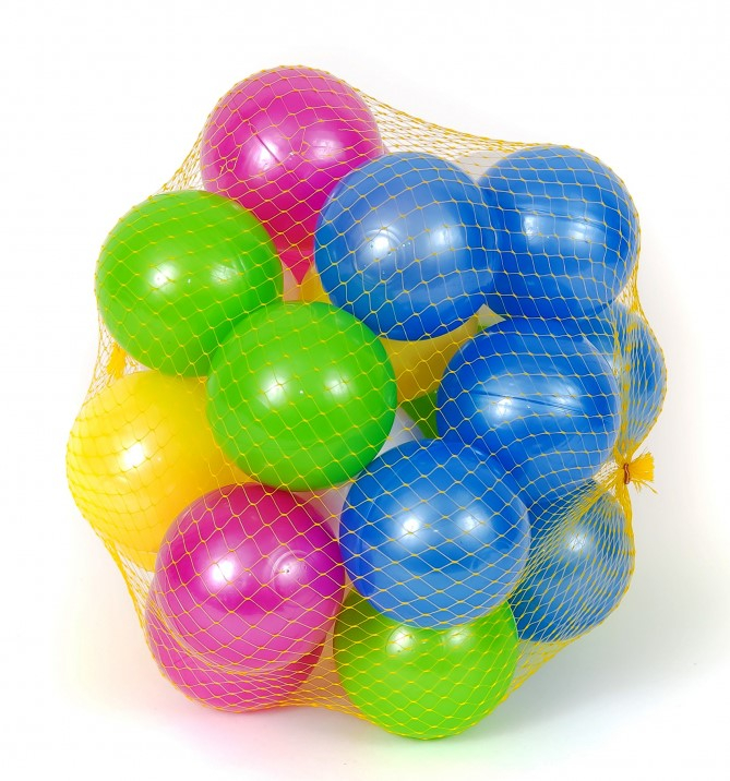 Комплект 32 бр. меки топки перлени цветове, ORION, Украйна