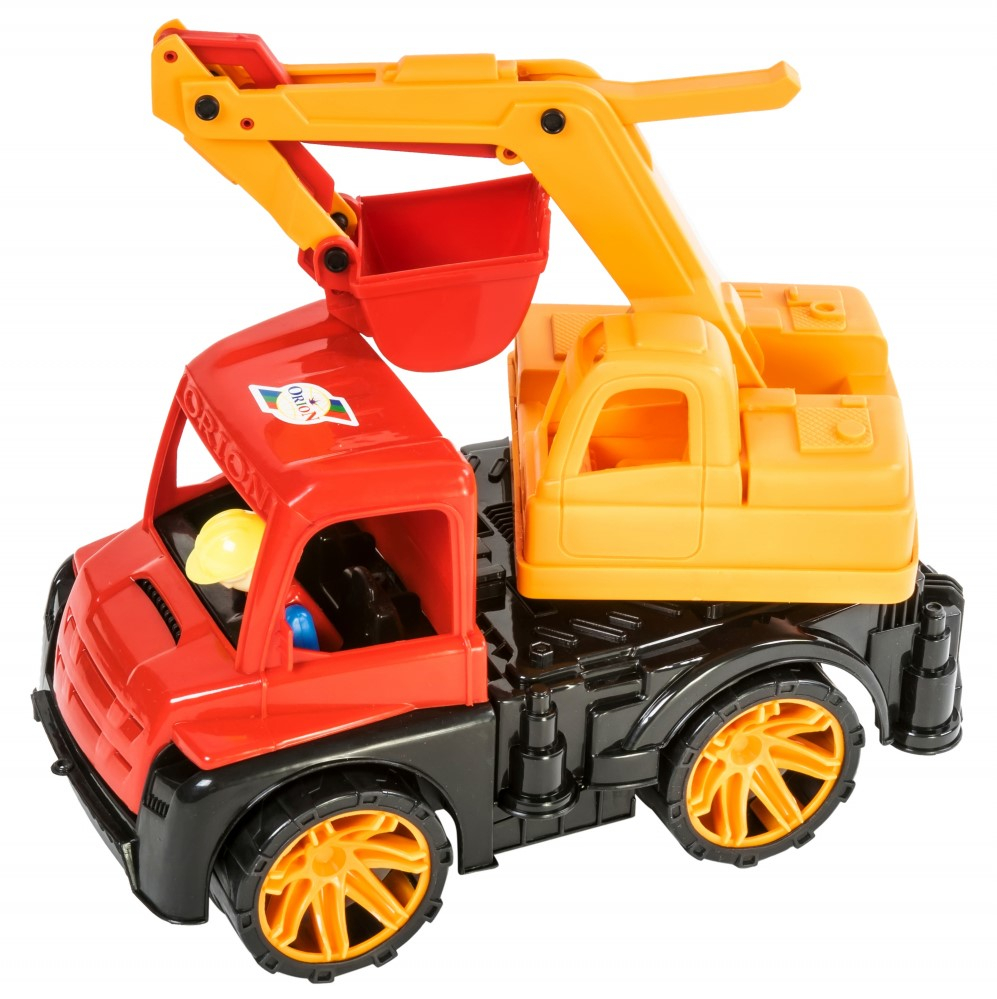 Камион-багер с подвижна кофа, 32х16х26см, ORION, Украйна
