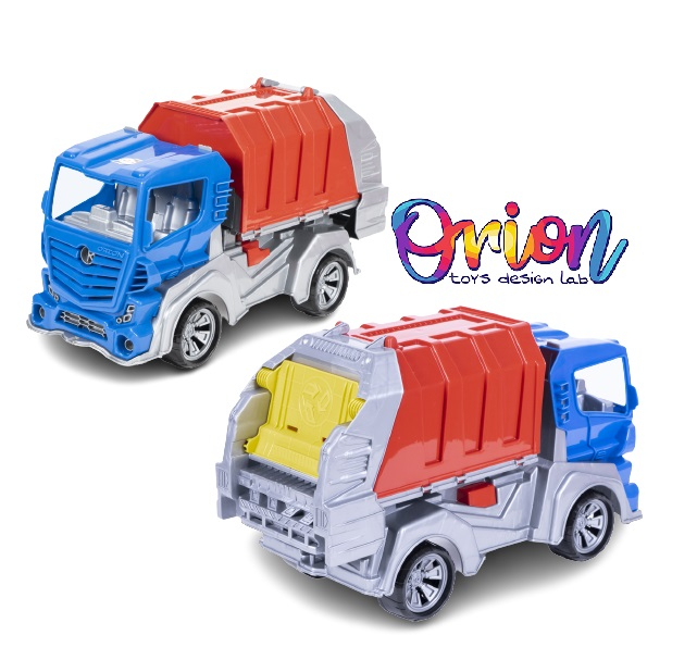 ГОЛЯМ Камион за боклук с повдигащ се контейнер, ORION, Украйна