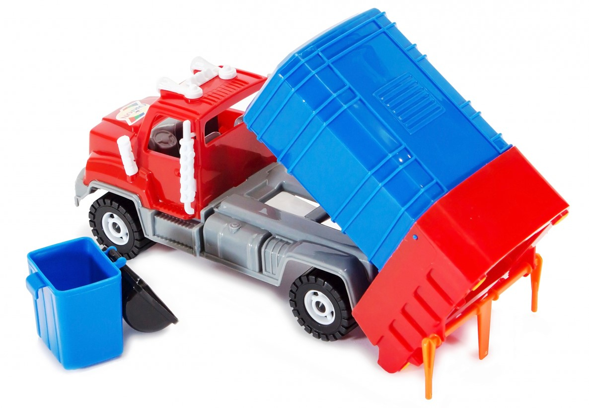 Камион за боклук, 2 цвята, 27х11х12см, ORION, Украйна