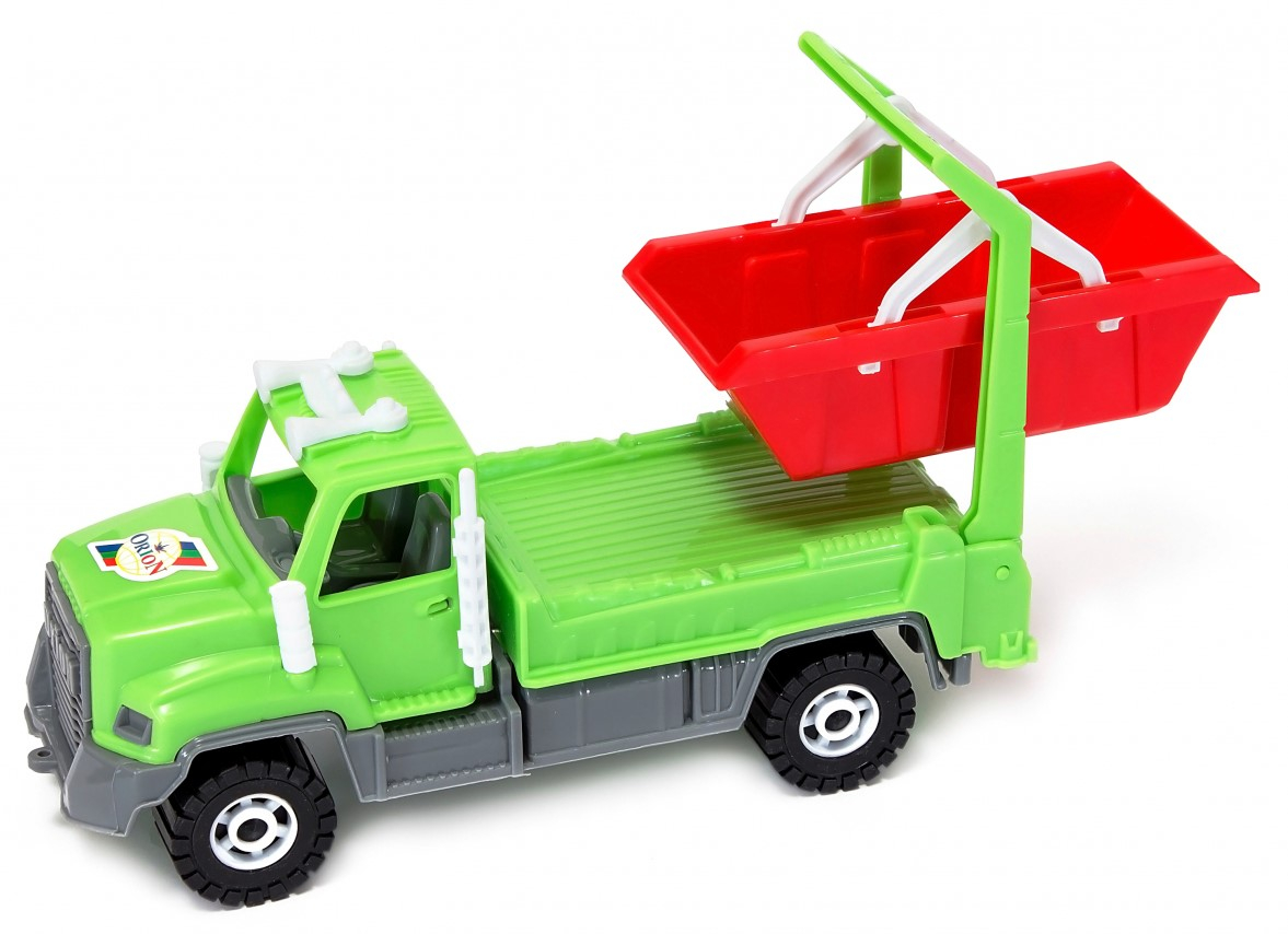 Камион за боклук, 2 цвята, 25х9х14см, ORION, Украйна