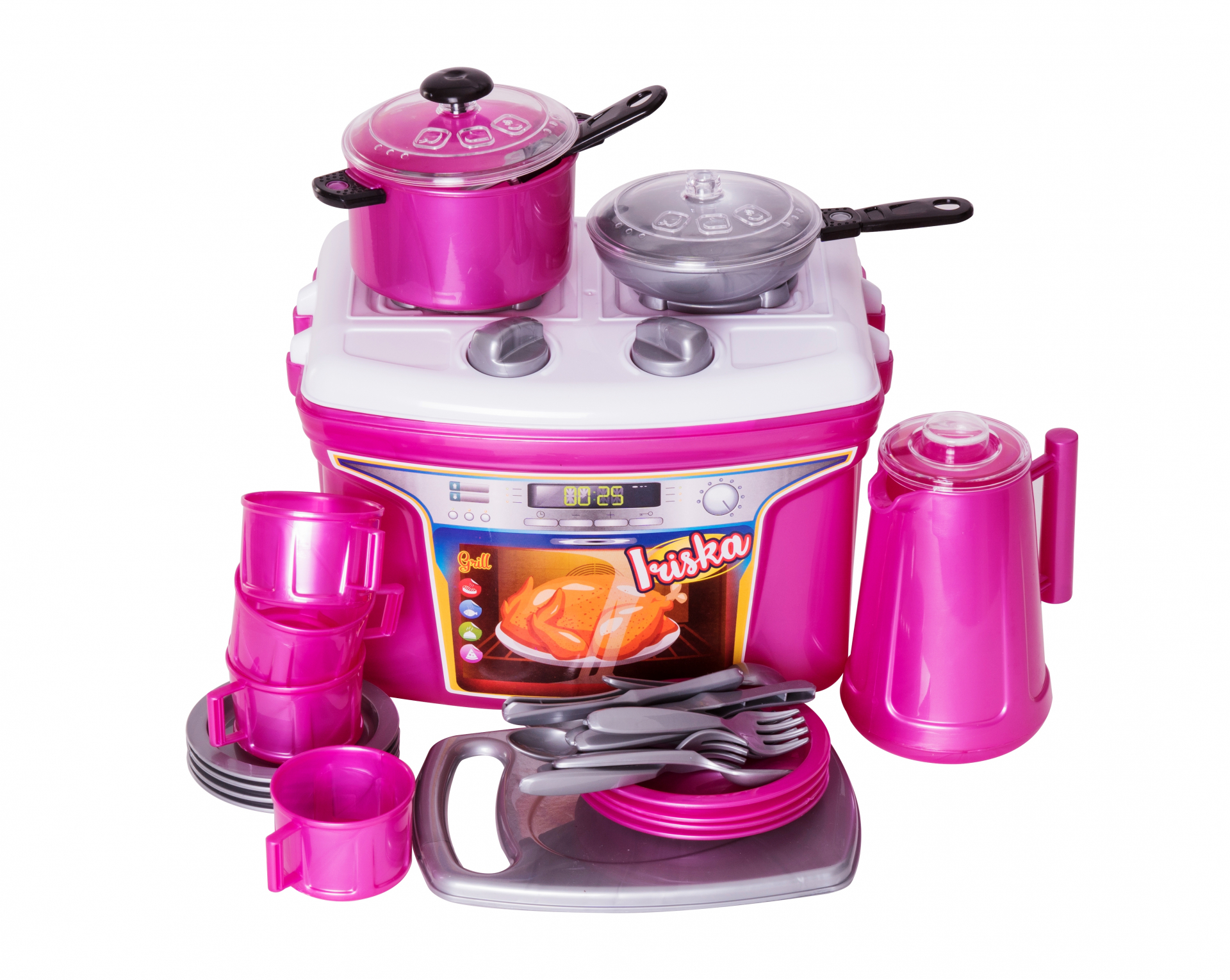 Кухня - Куфарче 2в1, с аксесоари, 26х20х18см, ORION, Украйна