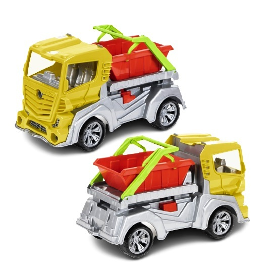 ГОЛЯМ Камион за боклук с повдигащ контейнер,