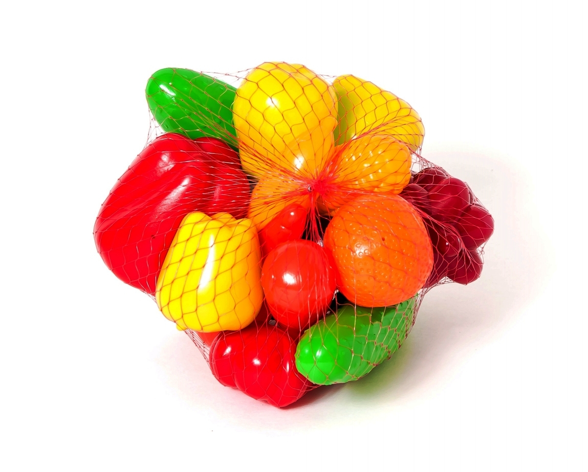 Комплект плодове и зеленчуци 16бр., 2 вида, ORION, Украйна