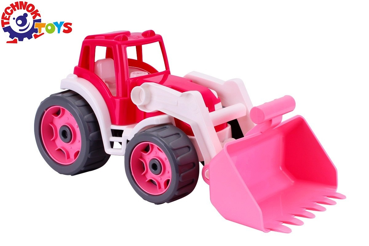 Розов Трактор, 36х16х17см, TECHNOK, Украйна