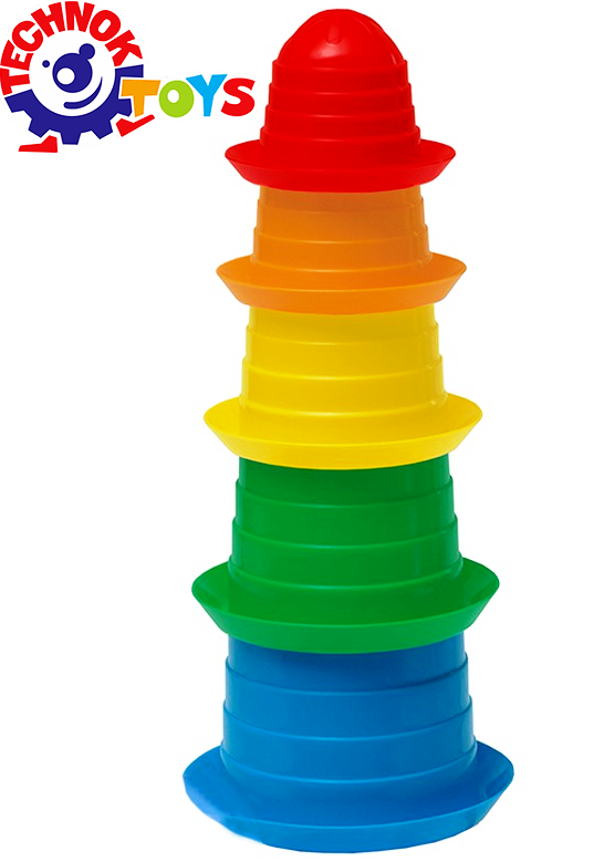 Пирамида сомбреро с 5 елемента, 27х11х11см, TECHNOK, Украйна