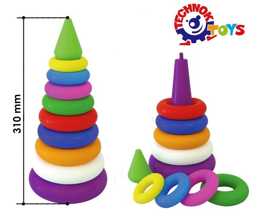 Пирамида с гривни, 31х15х15см, TECHNOK, Украйна