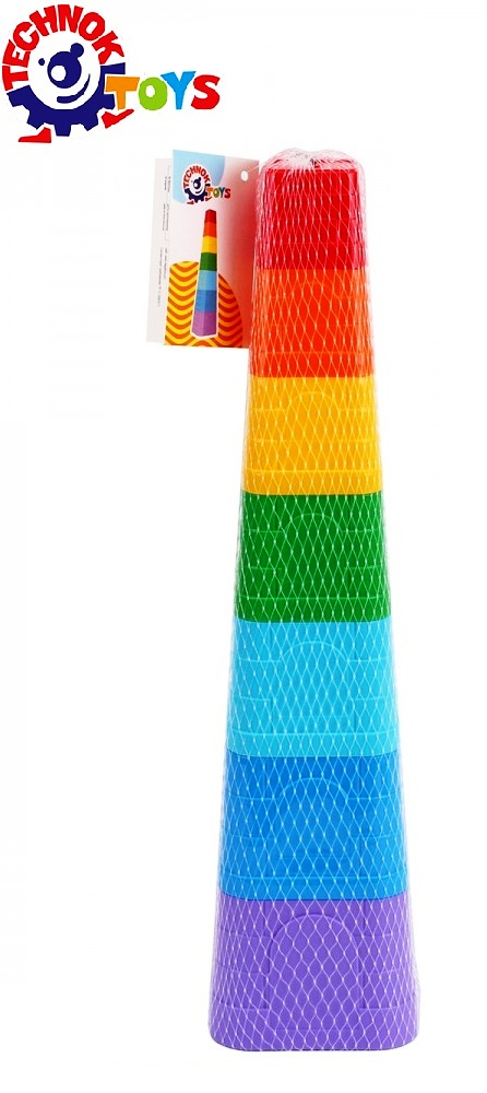 Пирамида със 7 чашки, 39х10х10см, TECHNOK, Украйна