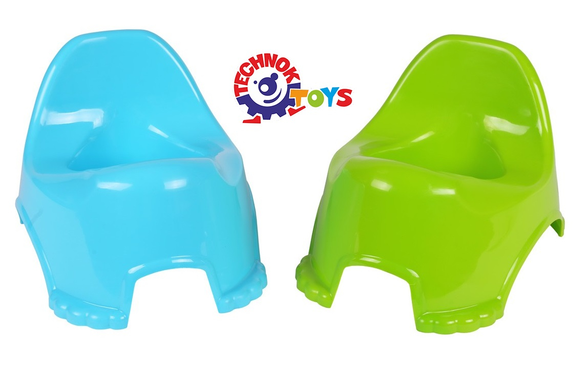 Гърне в два цвята, син и зелен, 31х24х21см, TECHNOK, Украйна