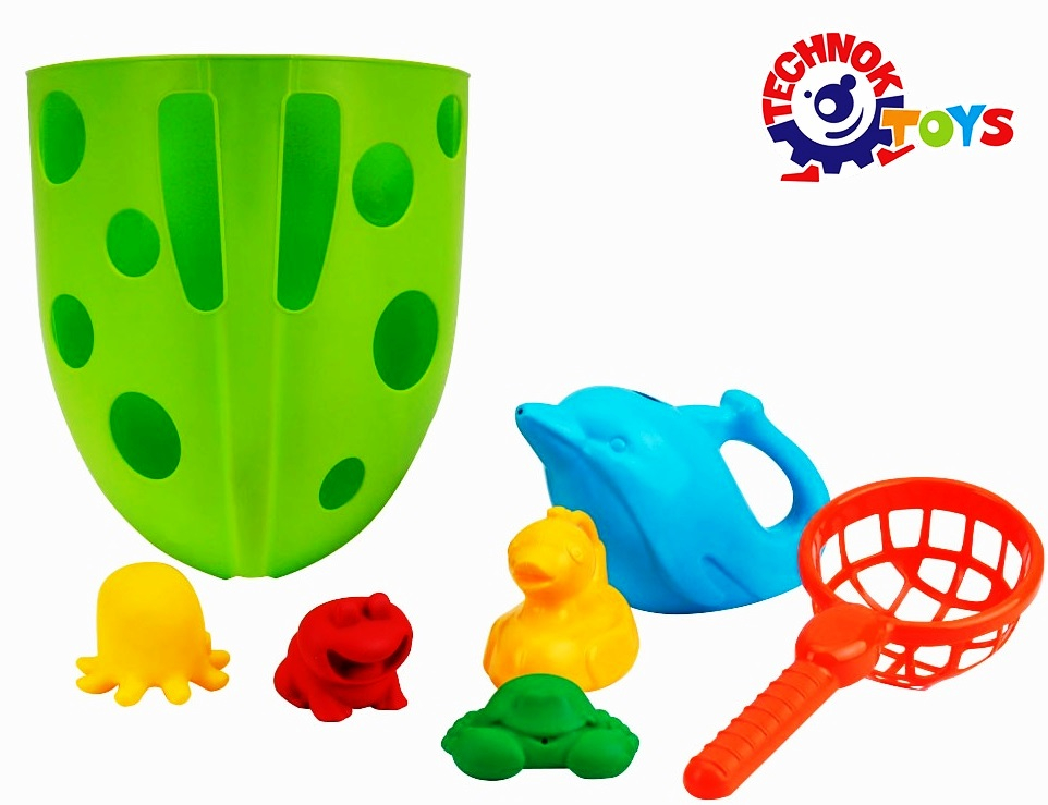 Oрганайзер с играчки за вана, 23х21х13см, TECHNOK, Украйна