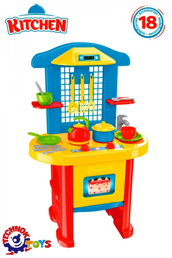 Mоята първа кухня за момче, 76х48х30см, TECHNOK, Украйна