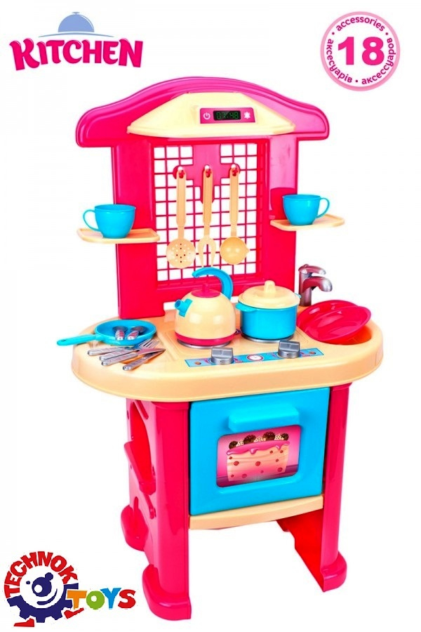 Mоята първа кухня за момиче, 76х48х30см, TECHNOK, Украйна