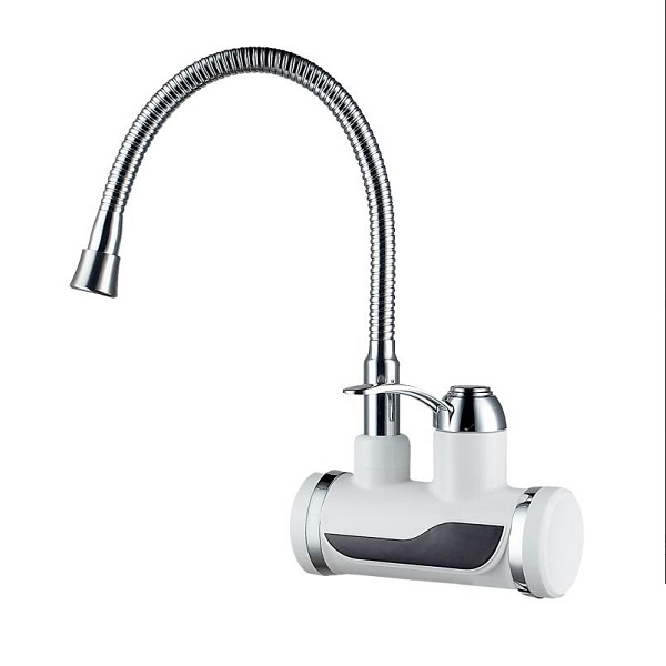 Водонагревател с дисплей и гъвкав чучур, 3000W, монтаж на стена, MUHLER FWH-3053FW