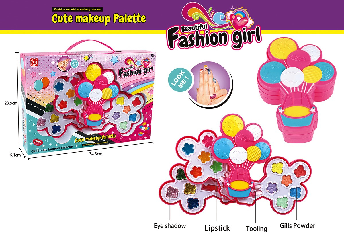 Комплект палитра гримове в балон