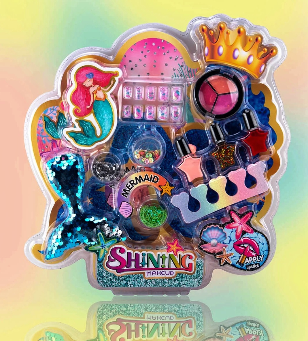 Комплект за маникюр и гримиране Русалка